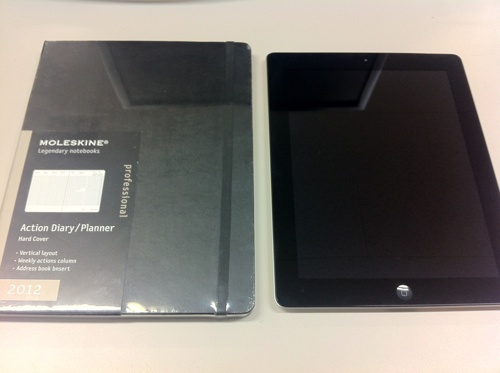 iPad2との大きさの比較