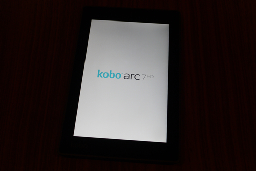 「kobo arc 7HD」のロゴ