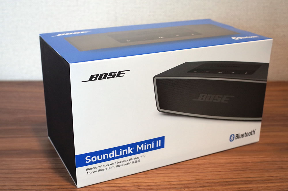 BOSE「SoundLink Mini II」の箱
